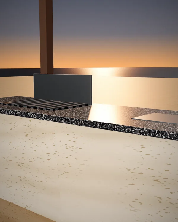 Granit BBQ tezgâhı